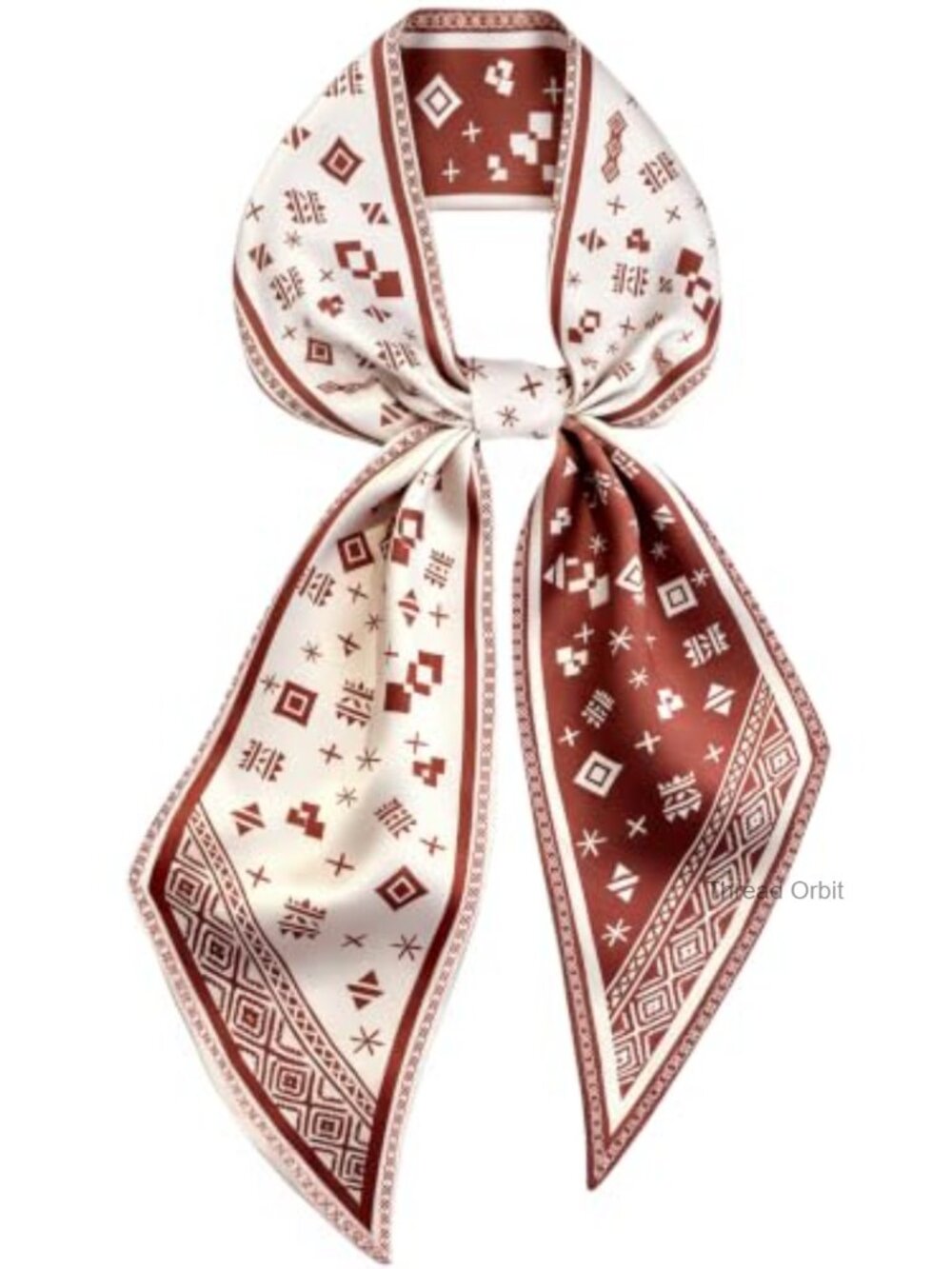Satin Silk Hair Scarf Purse Neck Scarves for Women Lightweight